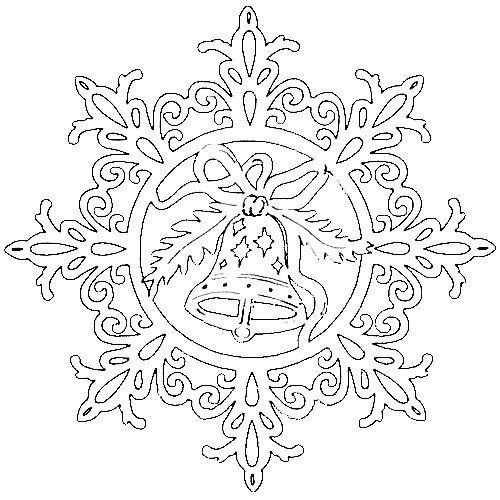 Новогодние часы трафарет на окно