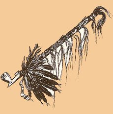 Тату трубка мира