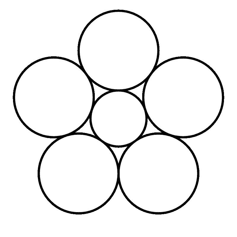 Круги для раскрашивания детям