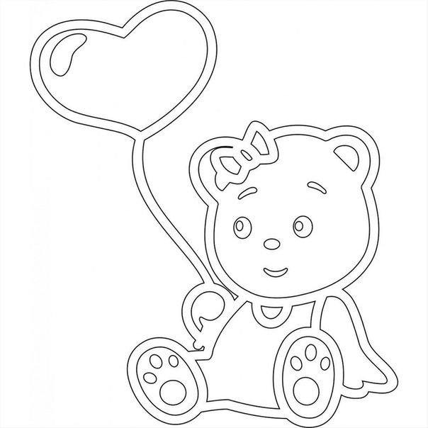 Детские трафареты для вырезания