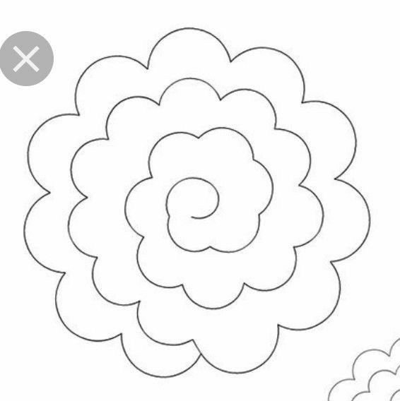 Трафарет "цветы"