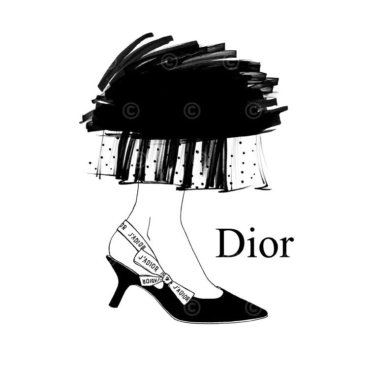 Рисунок диор