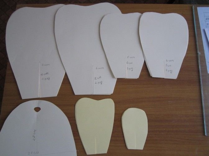 Трафареты для цветов из изолона