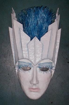 Бумажная корона Снежная Королева