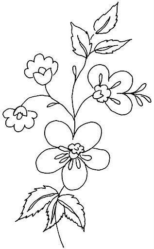 Трафареты вышивка гладью рисунки