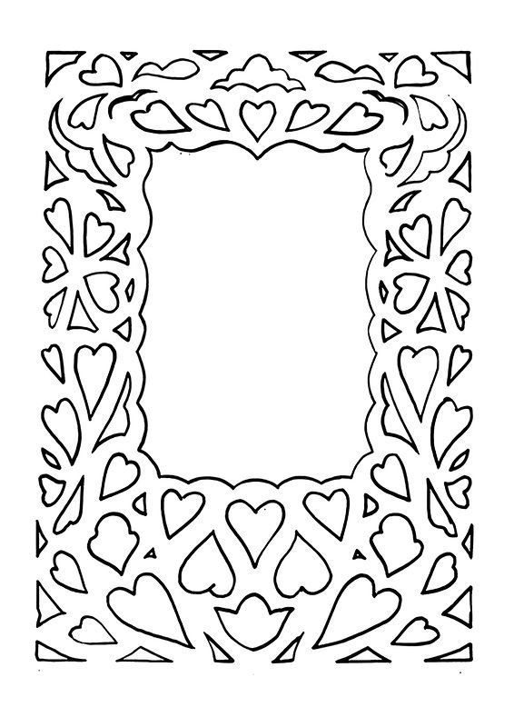 Трафарет ажурный