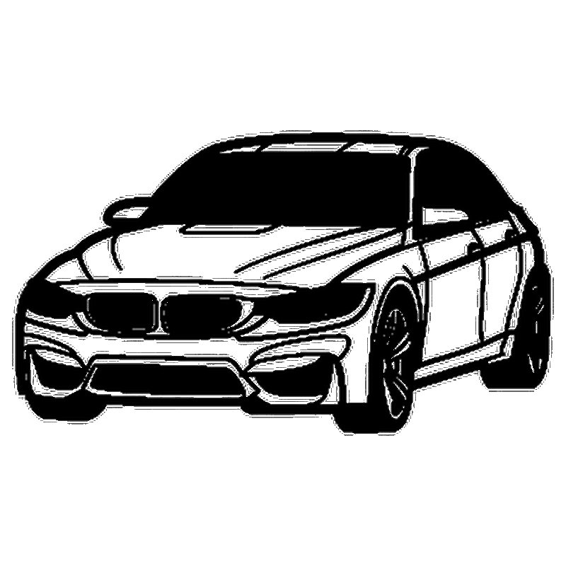 Силуэт БМВ е46