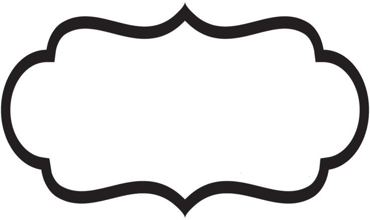 Фигурная рамка