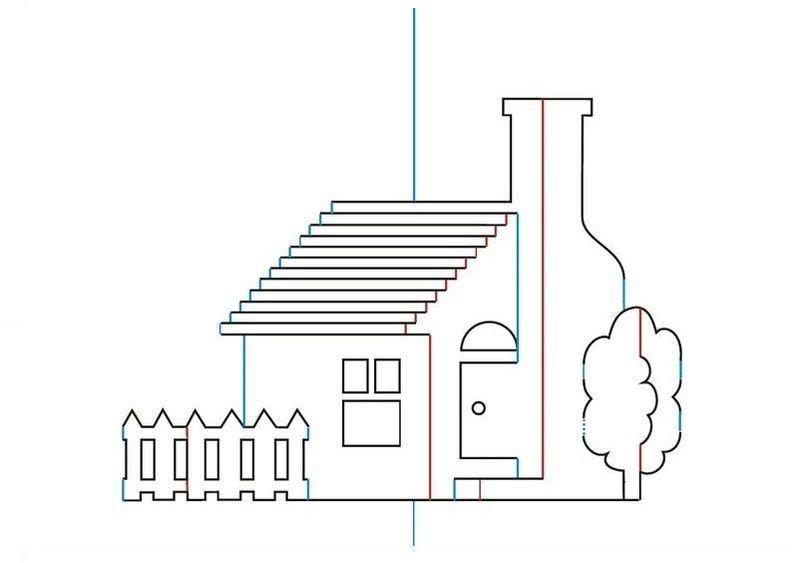 Киригами схемы для начинающих