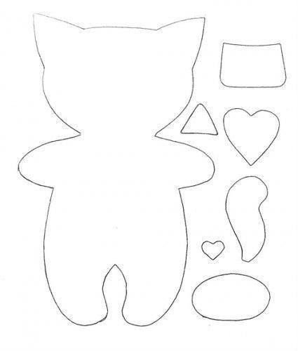 Шаблоны для шитья игрушек