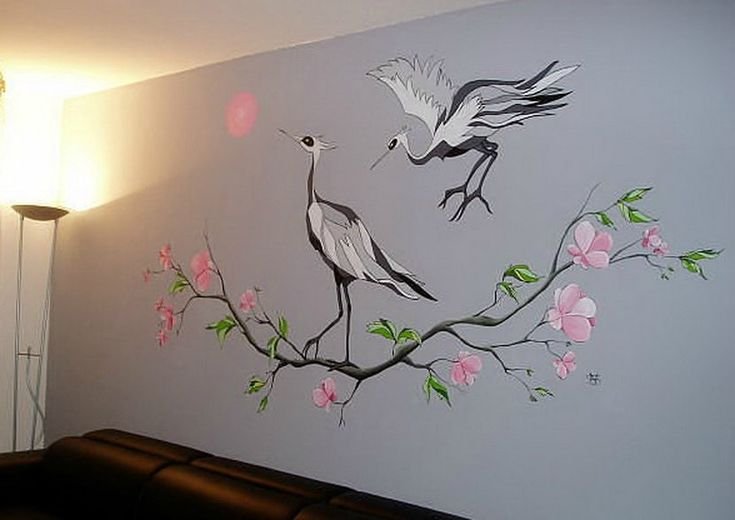 Красивые рисунки на стену