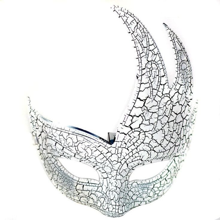 Карнавальная маска карандашом