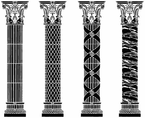 Узорчатые колонны