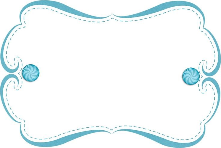 Красивая фигурная рамка