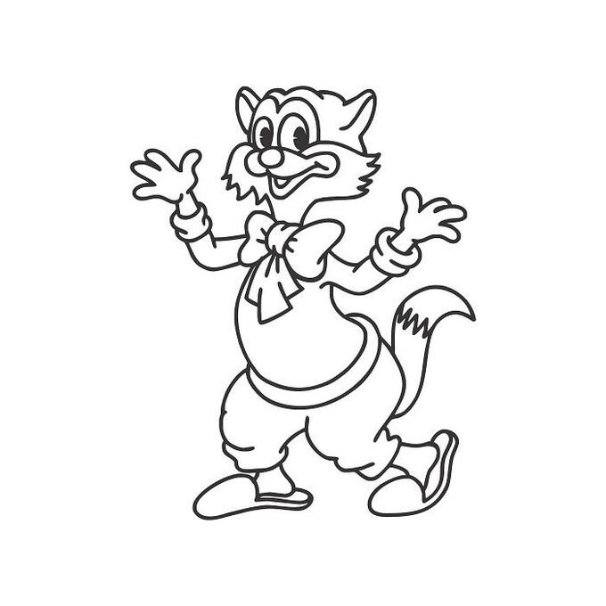 Леопольд раскраска