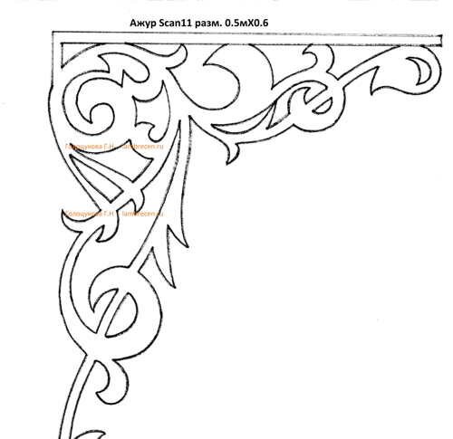 Угловые узоры и орнаменты