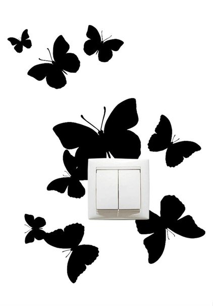 Трафарет для выключателя