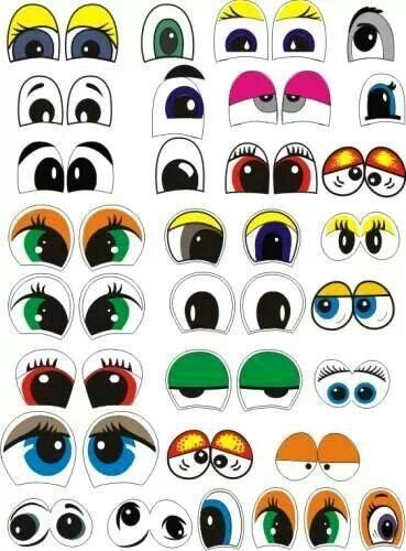 Маленькие глазки для поделок