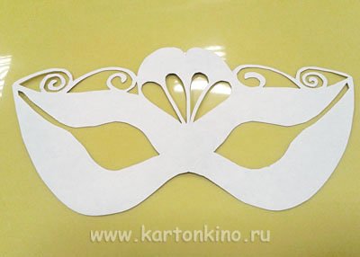 Маска из бумаги своими руками