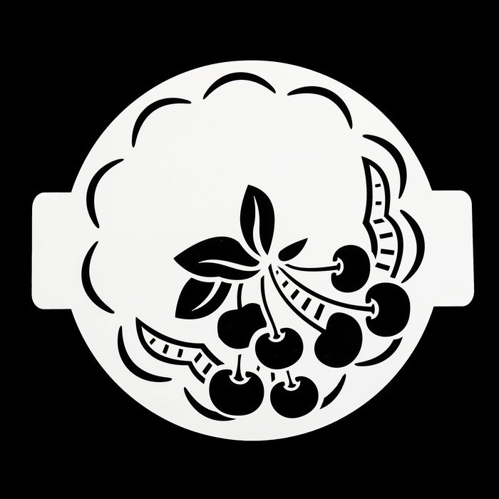 Трафарет для посыпки торта