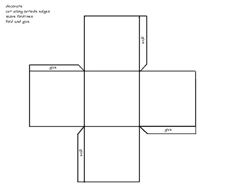 Развертка Куба 5 на 5