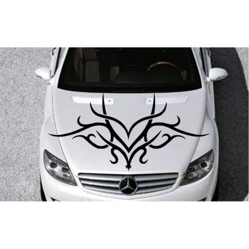 Наклейка на авто капот большая