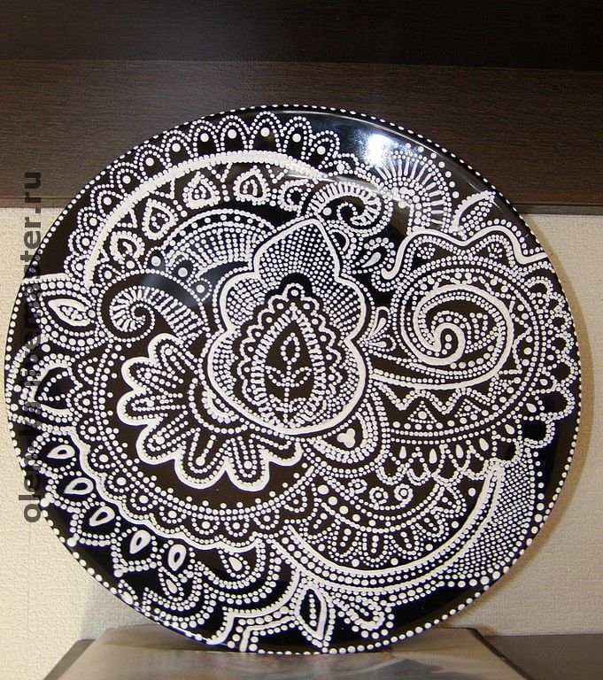 Узоры для точечной росписи