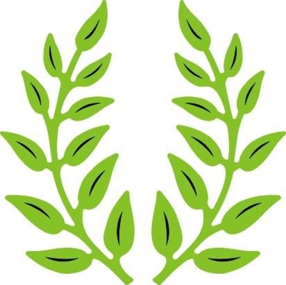 Зеленые веточки для распечатывания