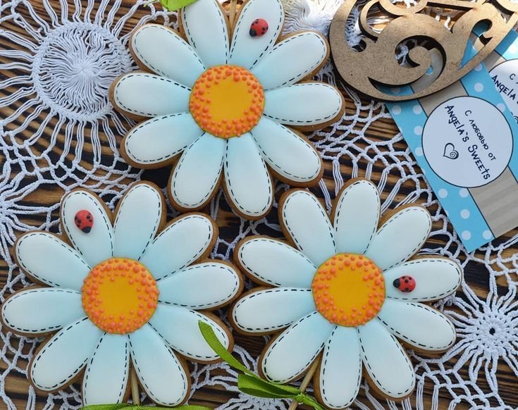 Пряники Ромашка имбирные Ромашка