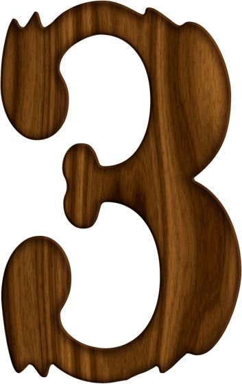 Трафареты деревянных букв