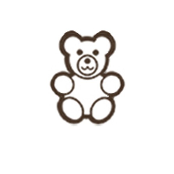 Шаблон медведя