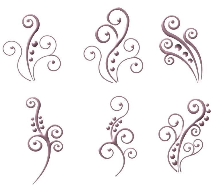 Узоры простые