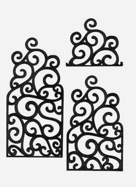 Украшение торта орнаментом