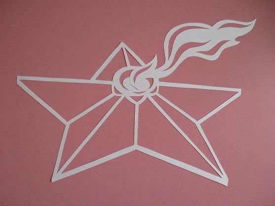 Украшение окон к 9 мая