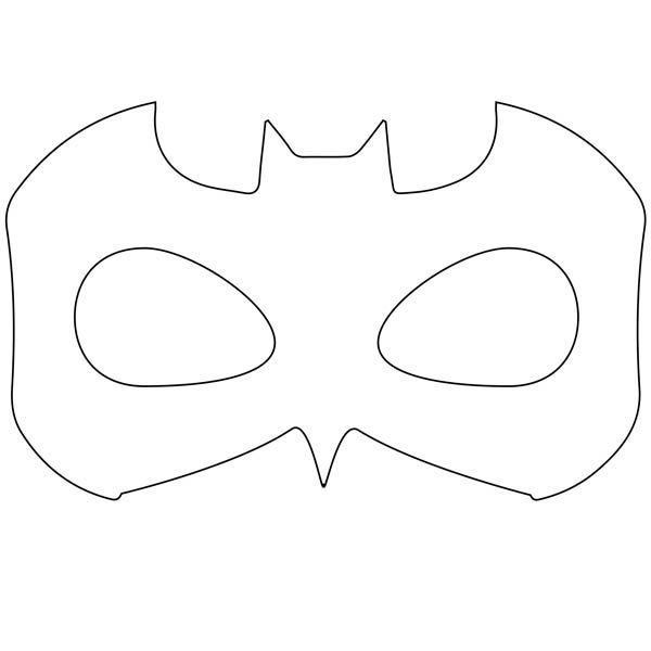 Карнавальная маска "Бэтмен"