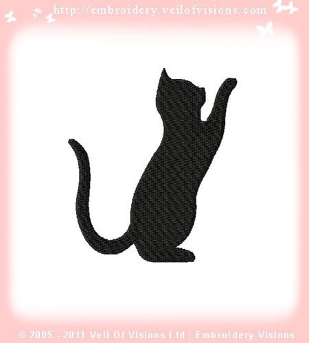 Силуэт кошки