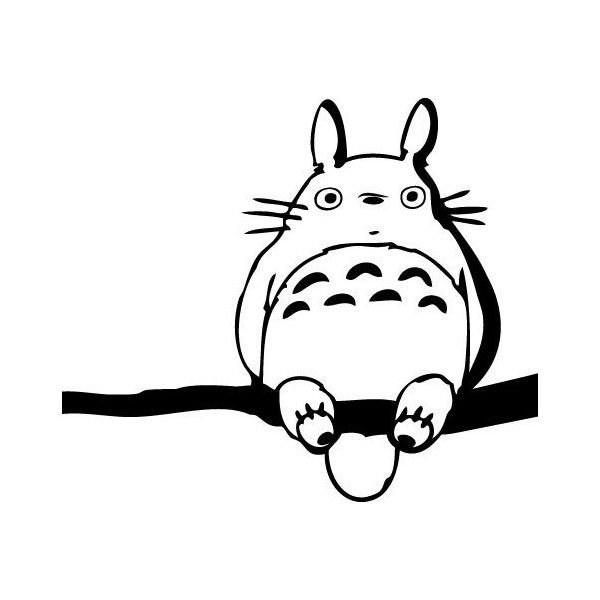 Трафарет Тоторо