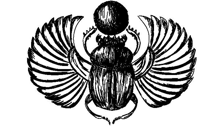 Скарабей в Египте символ