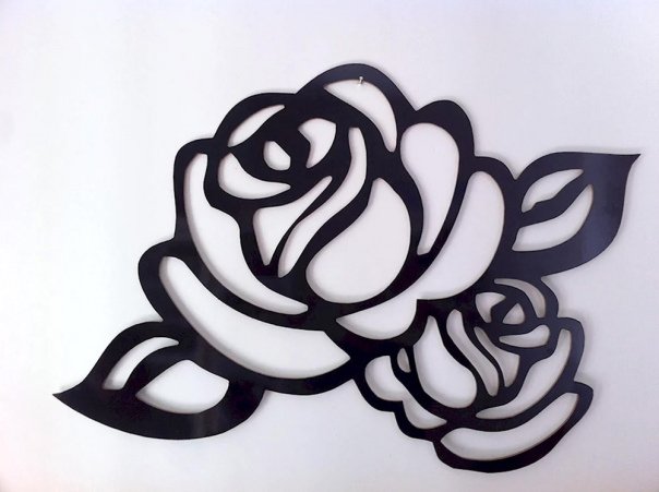 Украшение торта узорами