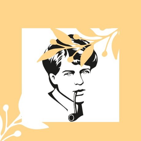 Есенин Сергей портрет вектор