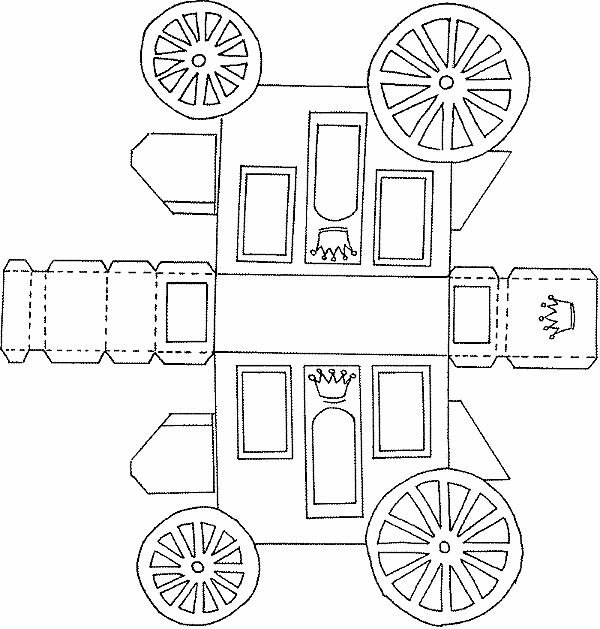 Развертка карета