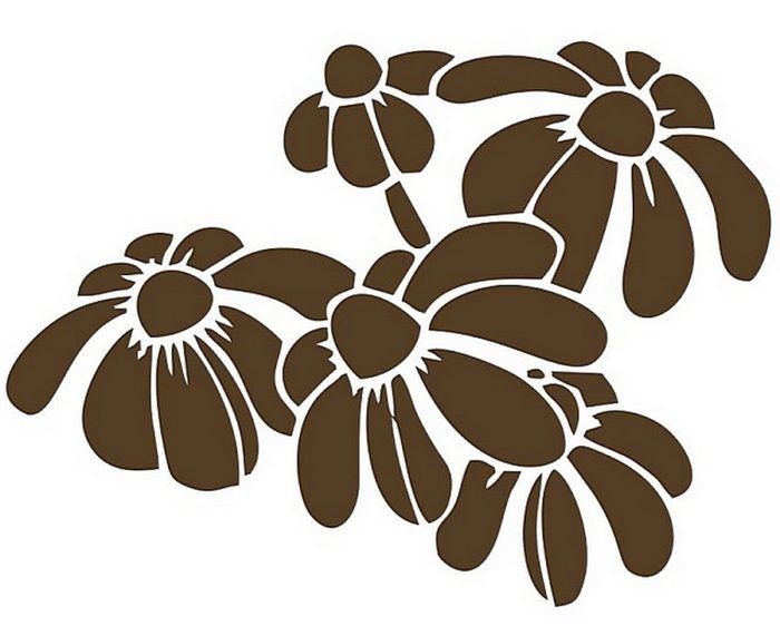 Трафареты для декора стен