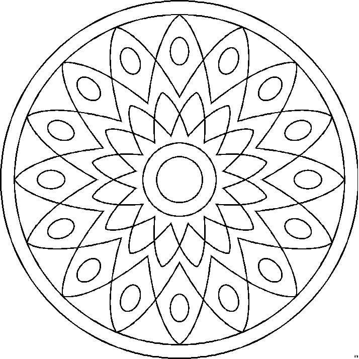 Орнамент в круге