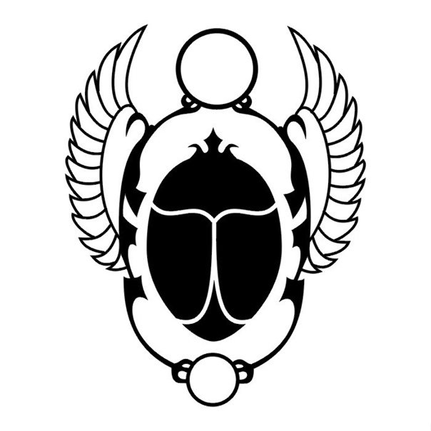 Скарабей Жук Египет эскиз