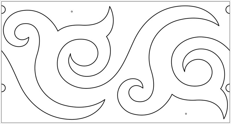 Шаблоны для рисования узоров