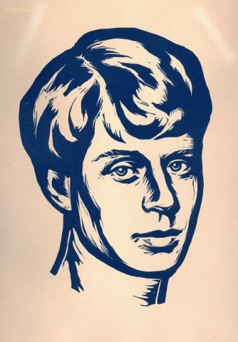 Портрет Есенина