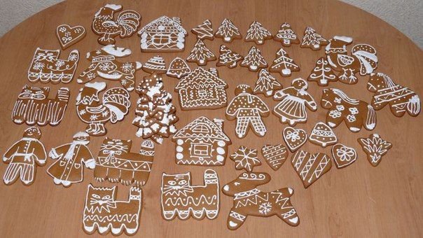 Рождественские пряники козули