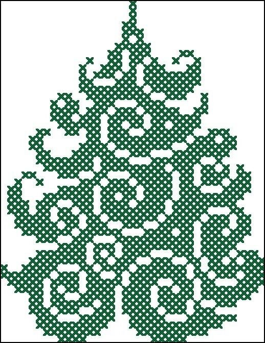 Новогодняя вышивка