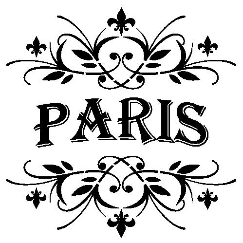 Трафарет Винтажные надписи