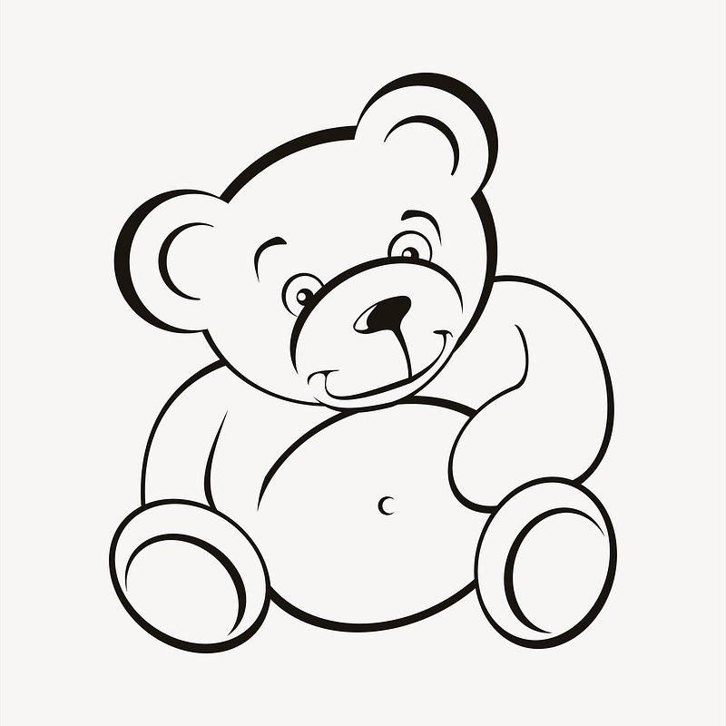 Медвежонок рисунок